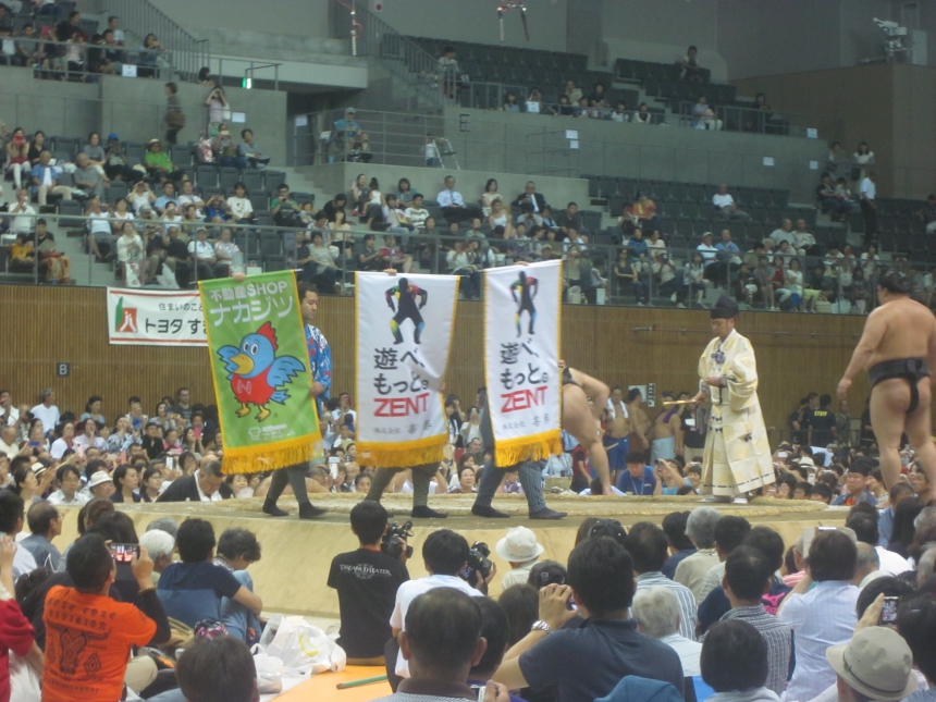 平成29年夏巡業 大相撲豊田場所に協賛