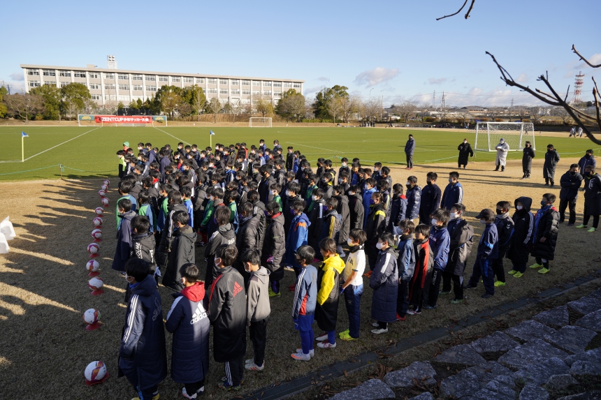 第9回 ZENTCUP少年サッカー大会を開催