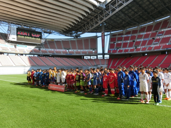 11月5日 土 第5回zentcup 少年サッカー大会を開催 Zent